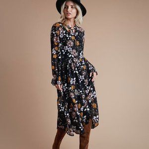 B. Young Floral Maxi Dress